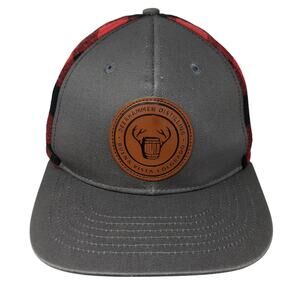 Deerhammer Distilling Buena Vista Colorado Snapback Hat Multi OS Check Brewery